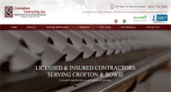 Desktop Screenshot of cunninghamcontractinginc.com